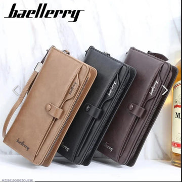 Unisex Synthetic Faux Leather Wallet